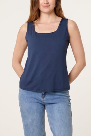 Sqaure Neck Vest Top