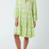 Tiered Smock Multi Print Dress