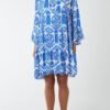 Tiered Smock Multi Print Dress