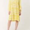 Tiered Smock Multi Print Dress