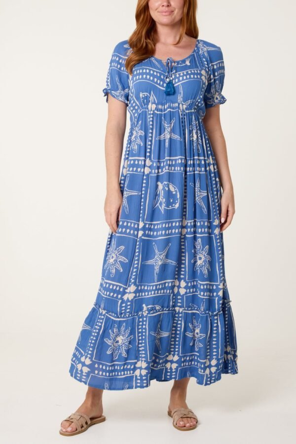 2026/05/1000439097.jpg Blue Tie Front Starfish Maxi Dress