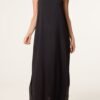 Crossed Back Cami Strap Midi Dress