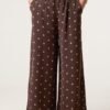 2026/05/1000439861.jpg Polka Dot Wide Leg Trousers With Straw Belt