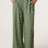 2026/05/1000439866.jpg Polka Dot Wide Leg Trousers With Straw Belt