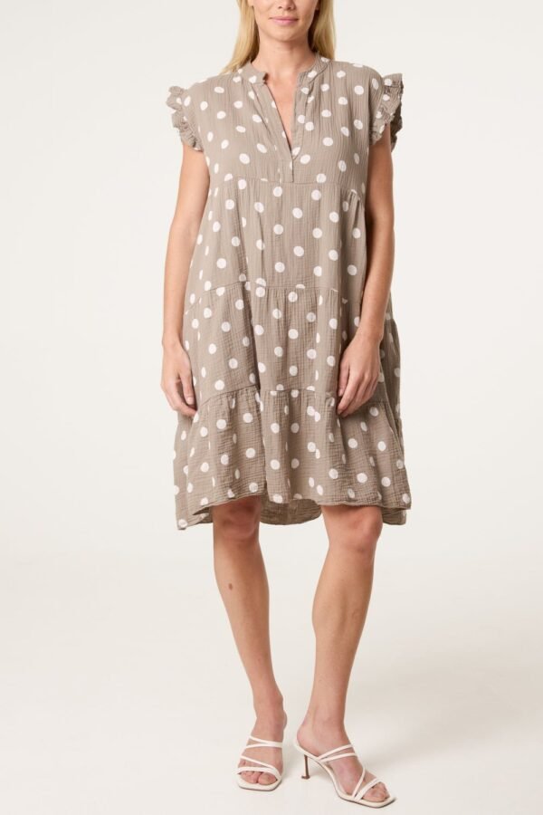 2026/05/1000439872.jpg Polka Dot Cheesecloth Dress