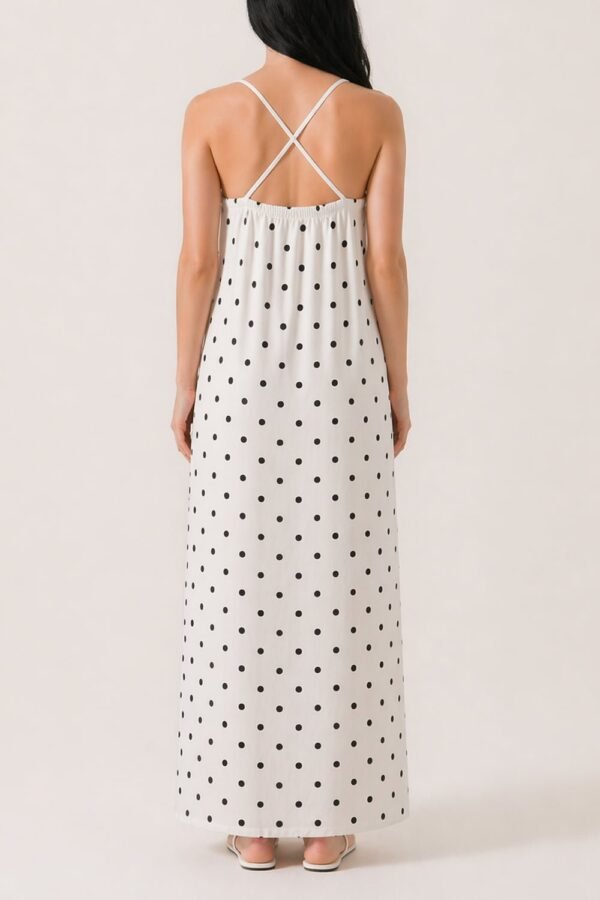 2026/06/1000441579.jpg Polka Dot Maxi Cami Dress – Black & White / White & Black