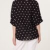 2026/06/1000441915.jpg Black Polka Dot Tie Front Top – One Size