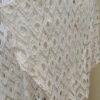 Crochet Diamond Top – Cream & White