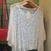 Popcorn Crochet Poncho Top