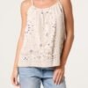 Bandana Cheescloth Strappy Top