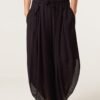 Side Split Harem Trousers