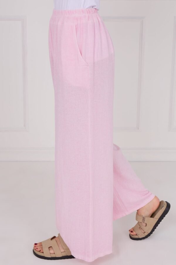 2026/06/1000443695.jpg Washed Linen Cotton Wide Leg Trousers