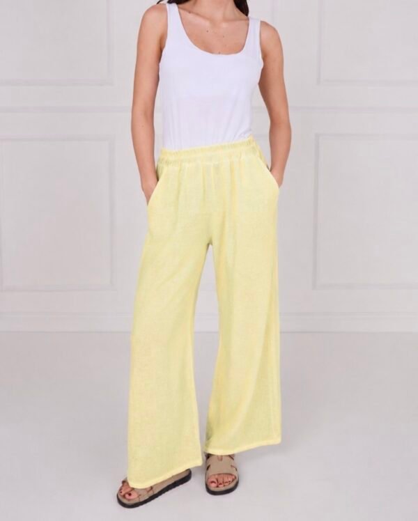 2026/06/1000443716.jpg Washed Linen Cotton Wide Leg Trousers