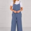 Washed Linen Jumpsuit