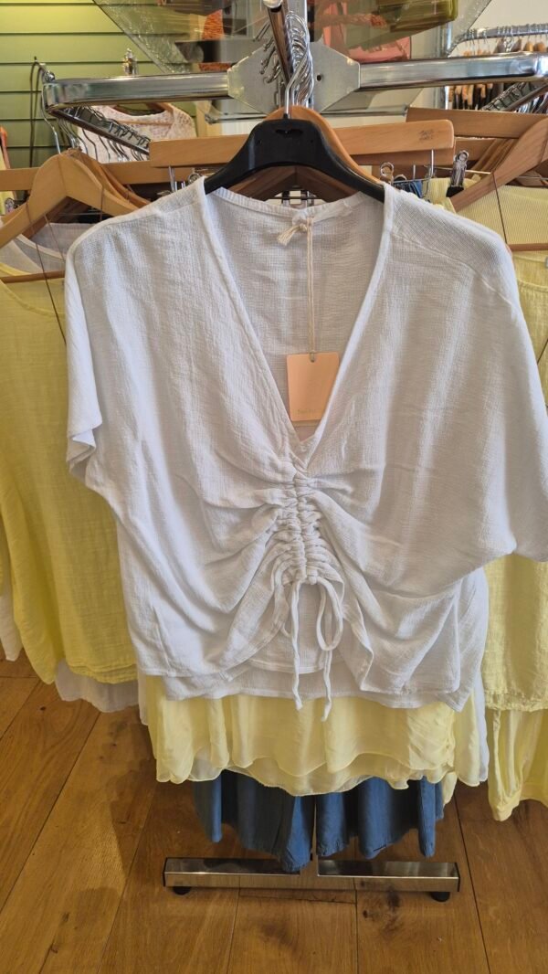 2026/06/1000449227-scaled.jpg Sienna Ruched Linen Blend Top