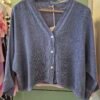 Linen Blend Button Cardigan