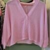 Linen Blend Button Cardigan