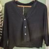 Linen Blend Button Cardigan