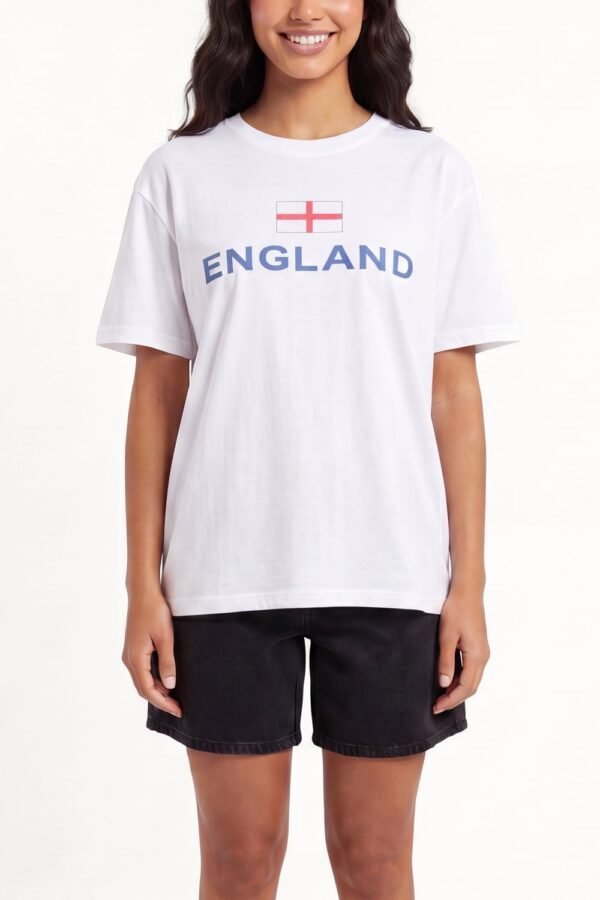 England T- Shirt 100% Cotton