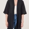 Cotton Open Front Kimono