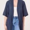 Cotton Open Front Kimono