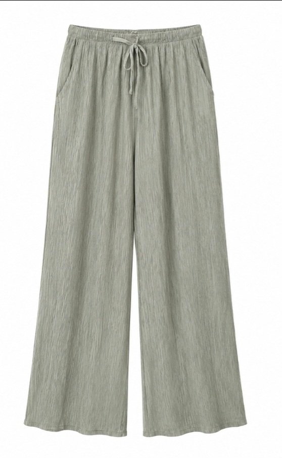 2026/07/1000460627-1.jpg Crinkle Wide Leg Trousers