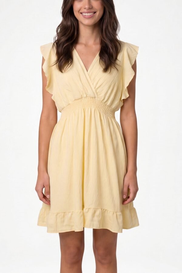 Flutter Sleeve Dress