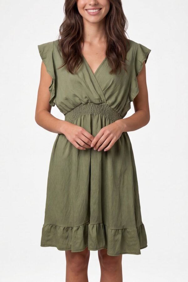 Flutter Sleeve Dress