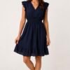 Flutter Sleeve Dress