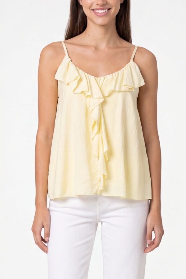 Frill Front Cami Top
