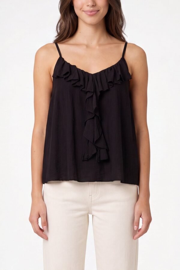 Frill Front Cami Top