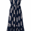 Stella Morgan Navy Printed Maxi Dress