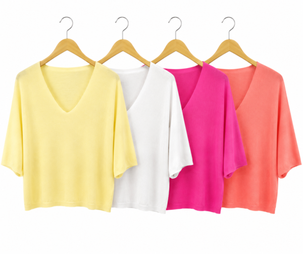 Lightweight V-Neck Knit