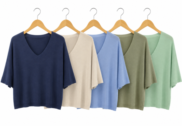 Lightweight V-Neck Knit