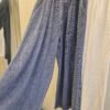 Washed Linen Cropped Trousers