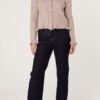 Ruffle Trim Button Cardigan