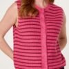 2026/08/1000472887.jpg Striped Button Knit Vest