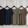 Crinkle Textured Pocket Top