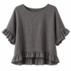 2026/08/1000474036.png Linen Frill Sleeve & Hem Top