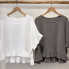 2026/08/1000474038.png Linen Frill Sleeve & Hem Top