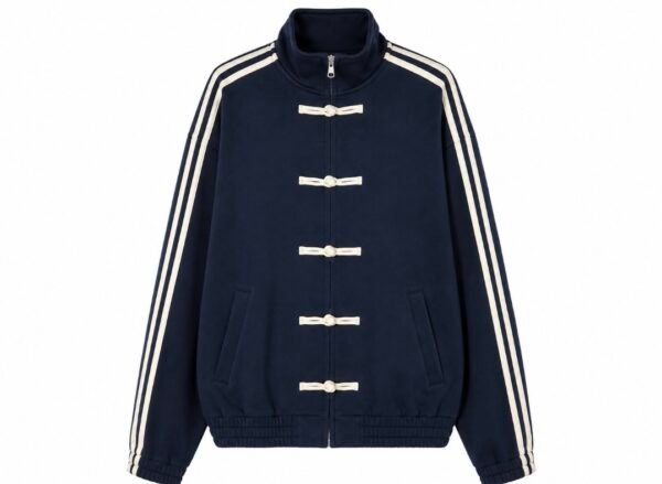 Sporty Bomber Jacket – Oriental-Inspired Twist