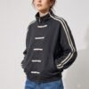 Sporty Bomber Jacket – Oriental-Inspired Twist