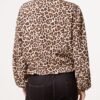 Leopard Print Zip-Through Jacket