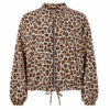 Leopard Print Zip-Through Jacket