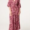 2026/08/1000482758.jpg Paisley Pink Print Magic Dress