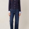 2026/08/1000482775.jpg Cable Knit Cardigan with Collar