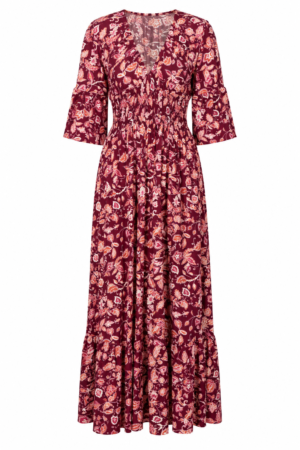 Paisley Pink Print Magic Dress