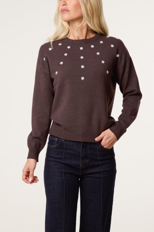 2026/08/1000482811.jpg Diamante Ditsy Flower Jumper