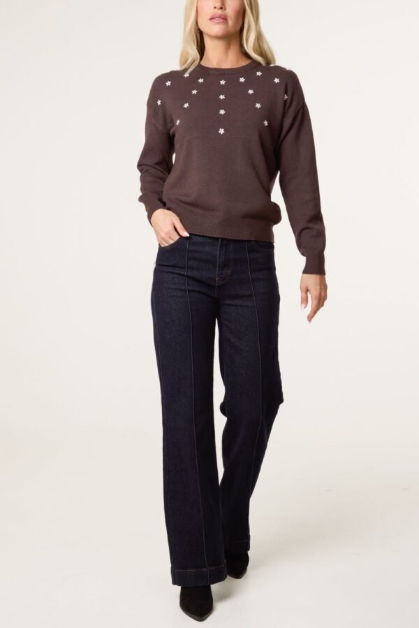 2026/08/1000482813.jpg Diamante Ditsy Flower Jumper