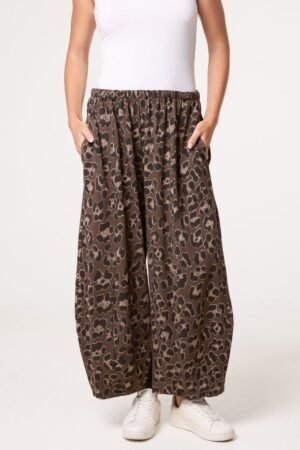 2026/08/1000483150.jpg Cotton Leopard Print Wide Leg Trousers